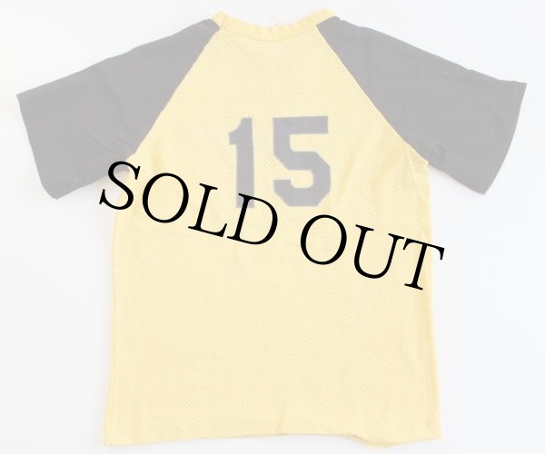 ○ウィルソン☆Wilson☆メッシュ半袖Tシャツ M 剥き 黄色 イエロー