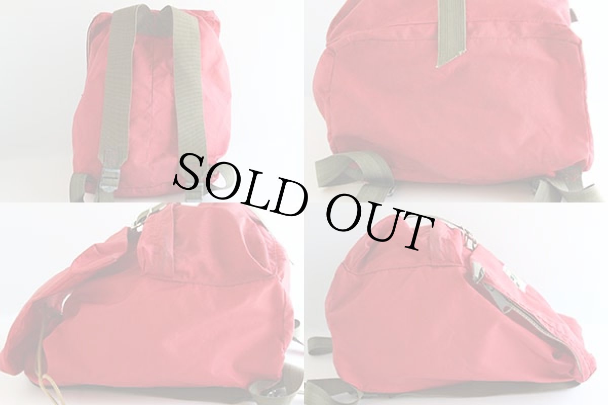 画像2: 70s SIERRA DESIGNSシエラデザイン ナイロン デイパック 赤★リュックサック (2)