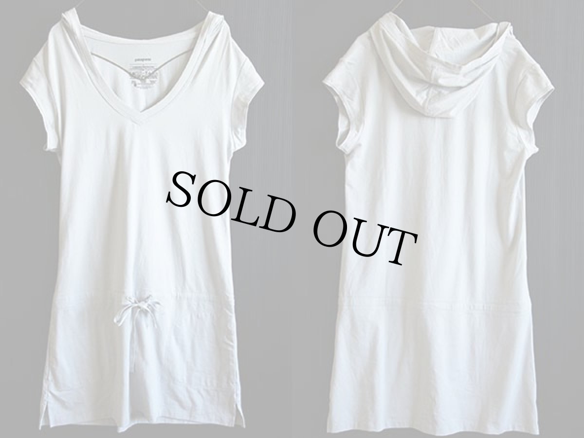 画像2: patagoniaパタゴニア フード付き ワンピース グレー S (2)