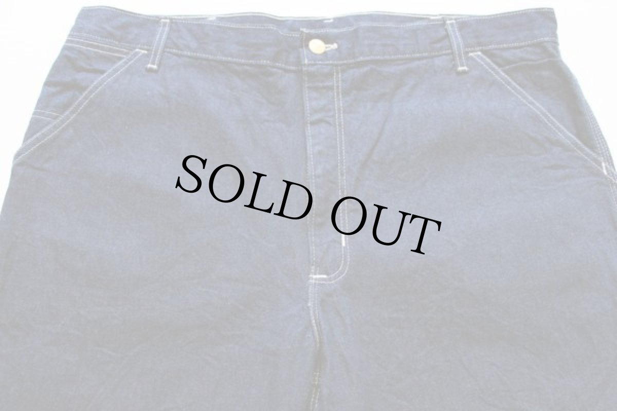 画像2: 90s USA製 carharttカーハート デニム ペインターパンツ 40x30 (2)