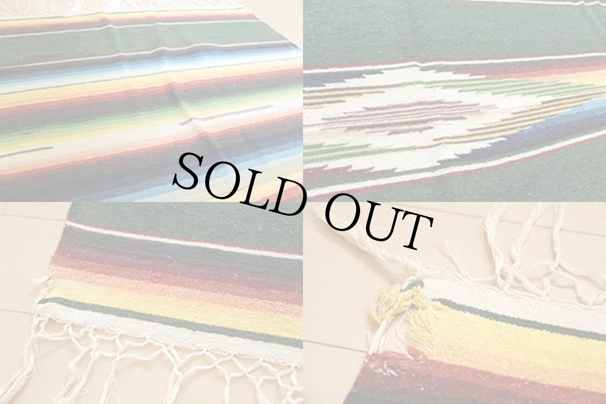 画像3: メキシカン ラグ サラペ (3)