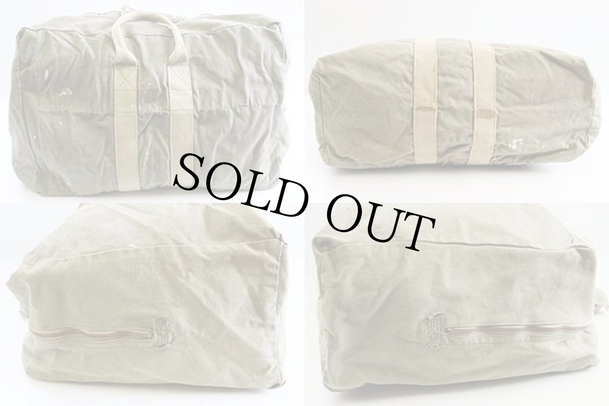 画像2: 40s 米軍 U.S.NAVY パラシュート トラベリングバッグ★キットバッグ (2)