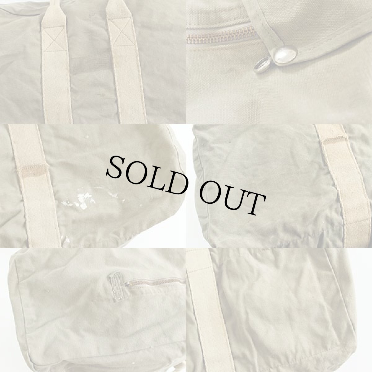 画像4: 40s 米軍 U.S.NAVY パラシュート トラベリングバッグ★キットバッグ (4)