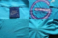 画像3: 80s USA製 NIKEナイキ GET IN GEAR Tシャツ 水色M (3)