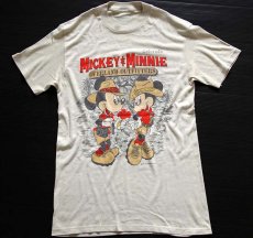 画像2: 80s ミッキー&ミニー マウス OVERLAND OUTFITTERS Tシャツ (2)