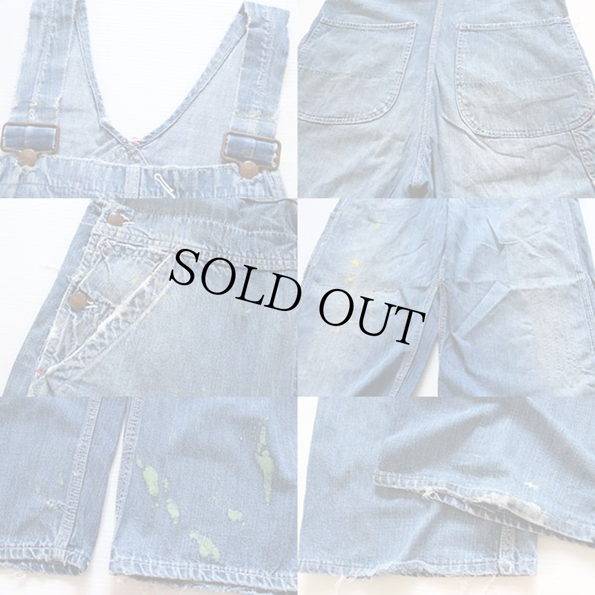 画像3: 50s PENNEY'S PAYDAY デニム オーバーオール (3)