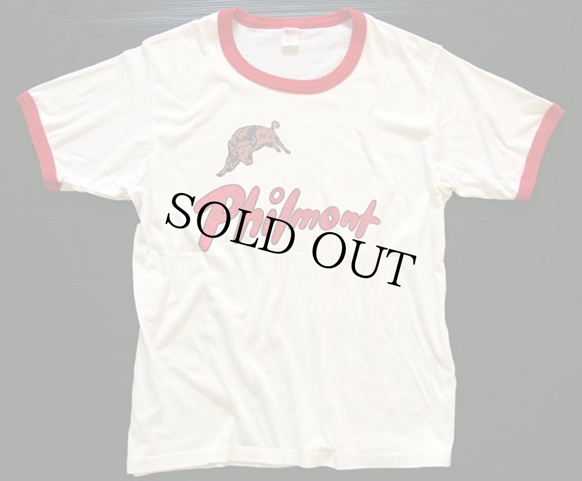 画像2: 70s USA製 BSA ボーイスカウト Philmont 染み込みプリント リンガーTシャツ (2)