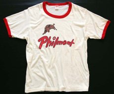 画像2: 70s USA製 BSA ボーイスカウト Philmont 染み込みプリント リンガーTシャツ (2)