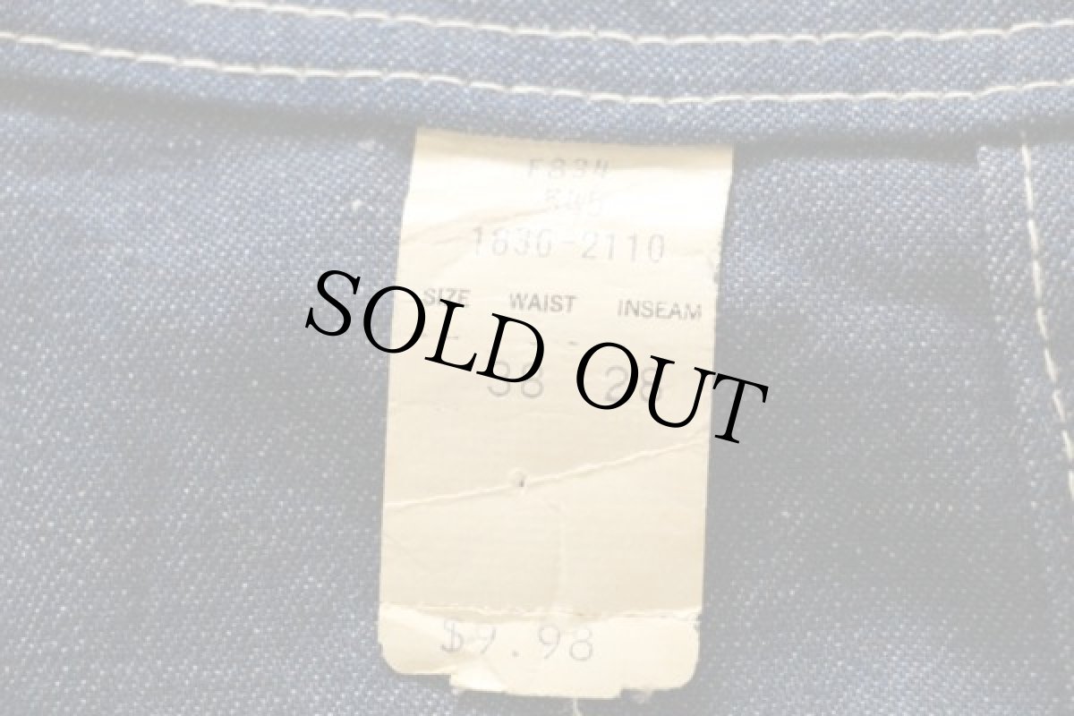 画像5: デッドストック★70s JCPenney BIGMACビッグマック インディゴデニム オーバーオール 38×28 (5)