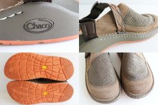 画像3: CHACOチャコTOE COOPスエードレザー×キャンバス サンダルW9 (3)