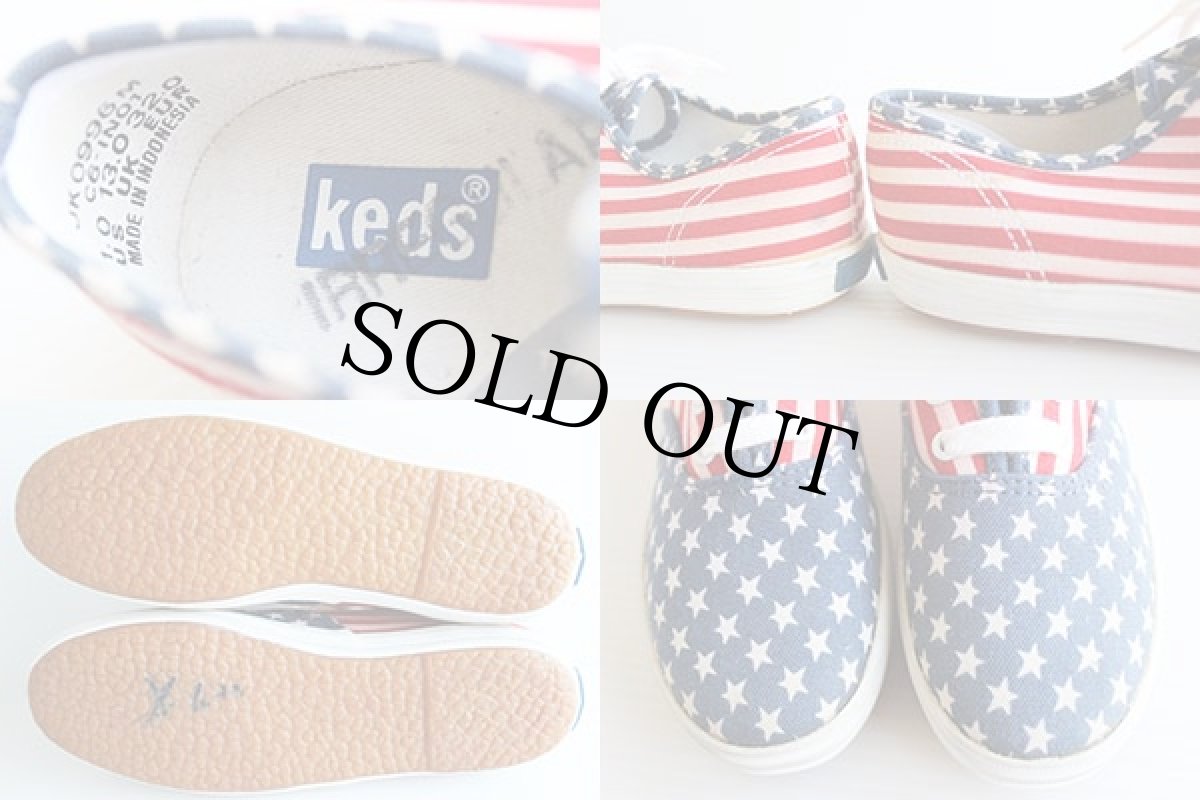 画像3: kedsケッズ 星条旗柄 スニーカー キッズ1 (3)
