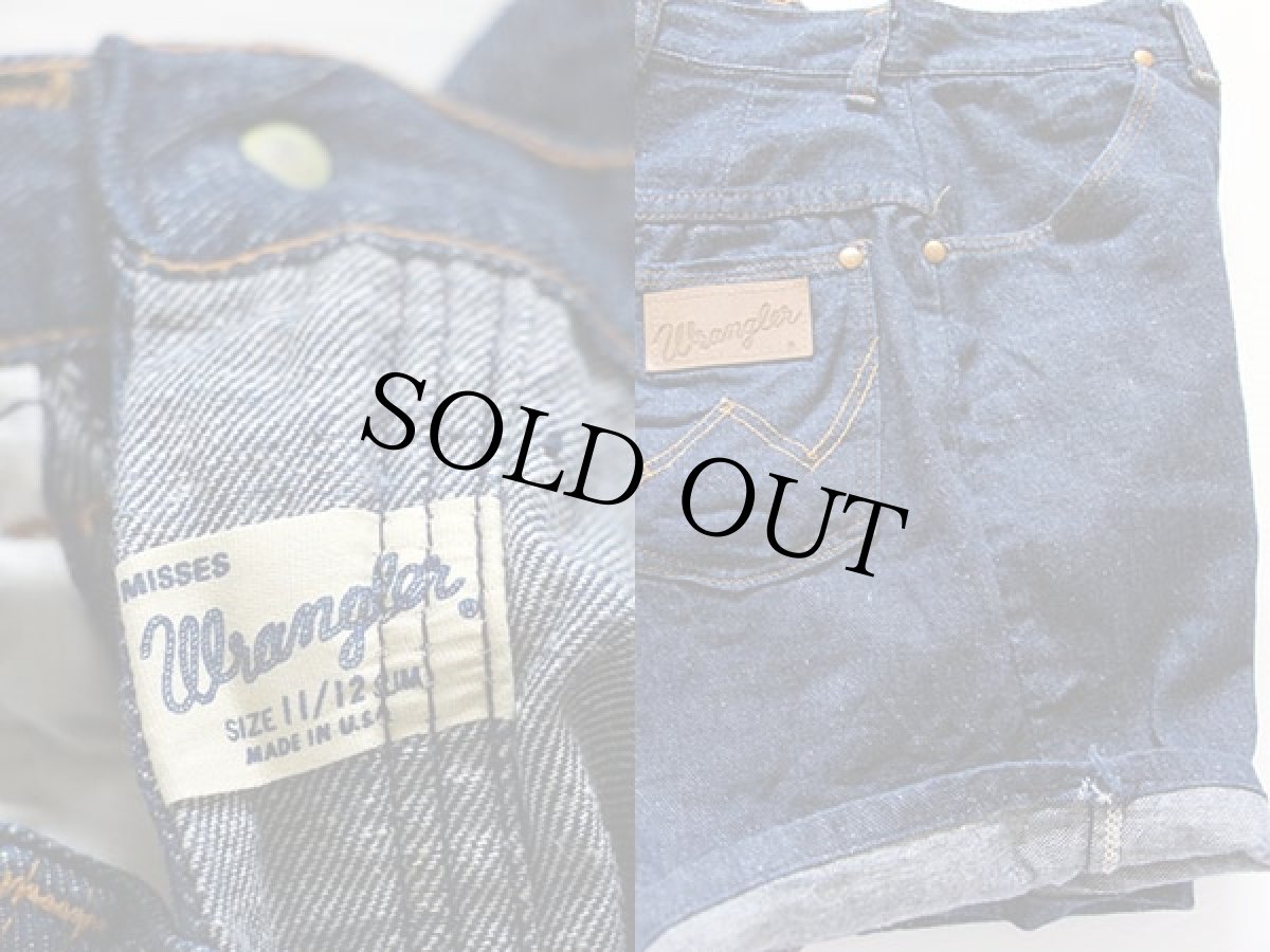 画像3: 70s USA製 Wranglerラングラー デニム ショートパンツ★ショーツ (3)