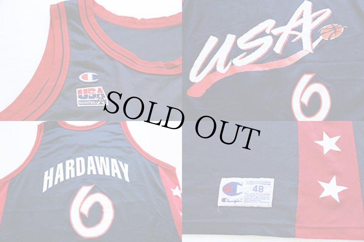 画像3: 90s USA製 Championチャンピオン USA ドリームチーム HARDAWAY ユニフォーム 48 (3)