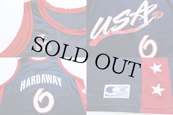 90s USA製 Championチャンピオン USA ドリームチーム HARDAWAY