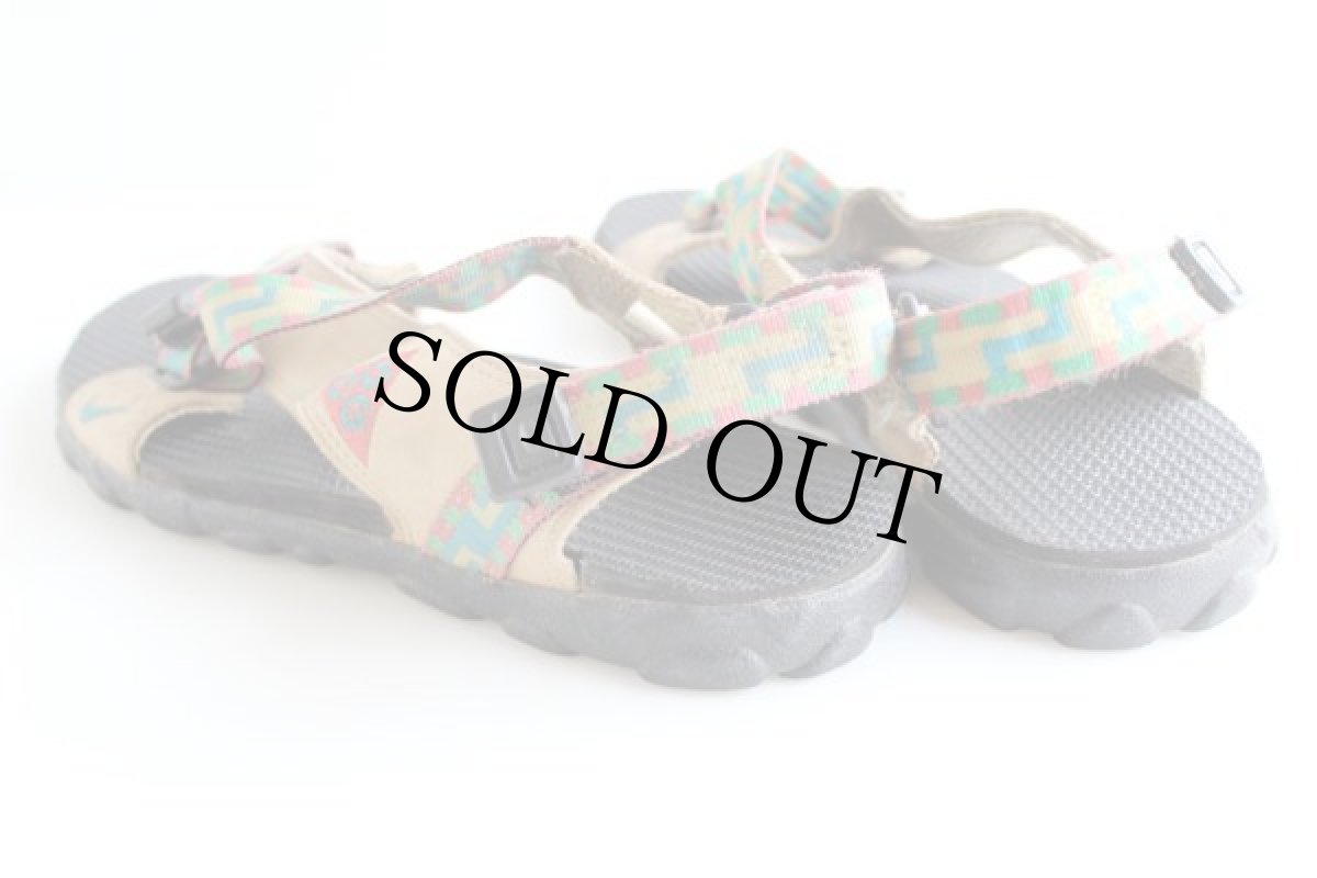 画像2: 90s NIKEナイキ ACG ヌバックレザー ストラップ サンダル 27cm (2)