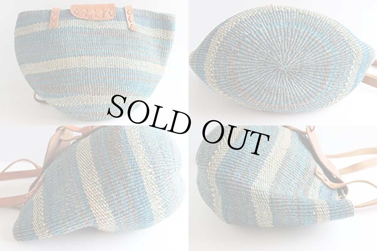 画像3: 編み込み かごバッグ (3)