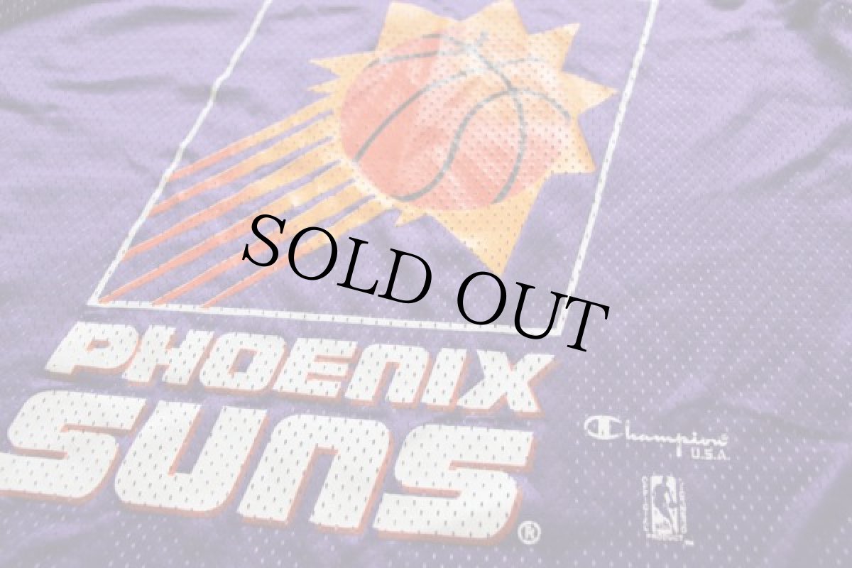 画像7: デッドストック★90s USA製 Championチャンピオン NBA suns リバーシブル ユニフォーム L (7)