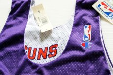 画像6: デッドストック★90s USA製 Championチャンピオン NBA suns リバーシブル ユニフォーム L (6)