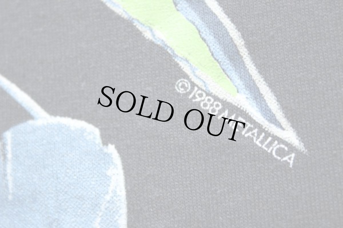 画像6: 80s METALLICA メタリカ AND JUSTICE FOR ALL TOUR 88-89 バンドTシャツ XL (6)