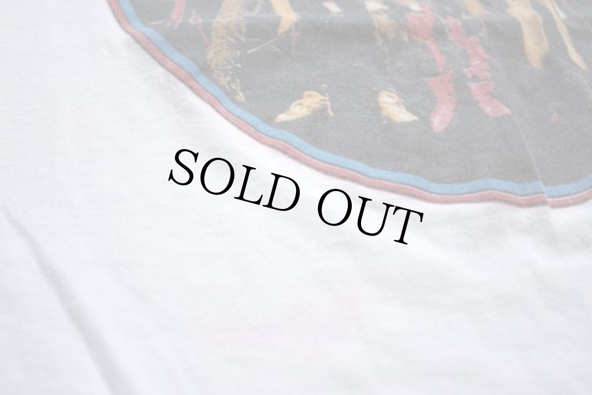 画像6: 80s USA製 Bon Joviボンジョビ 七分袖 ラグラン バンドTシャツ XL (6)