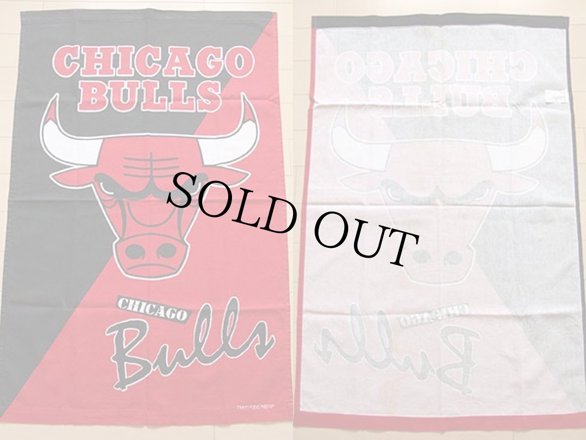 画像2: 90s CHICAGO BULLS シカゴ ブルズ タペストリー (2)