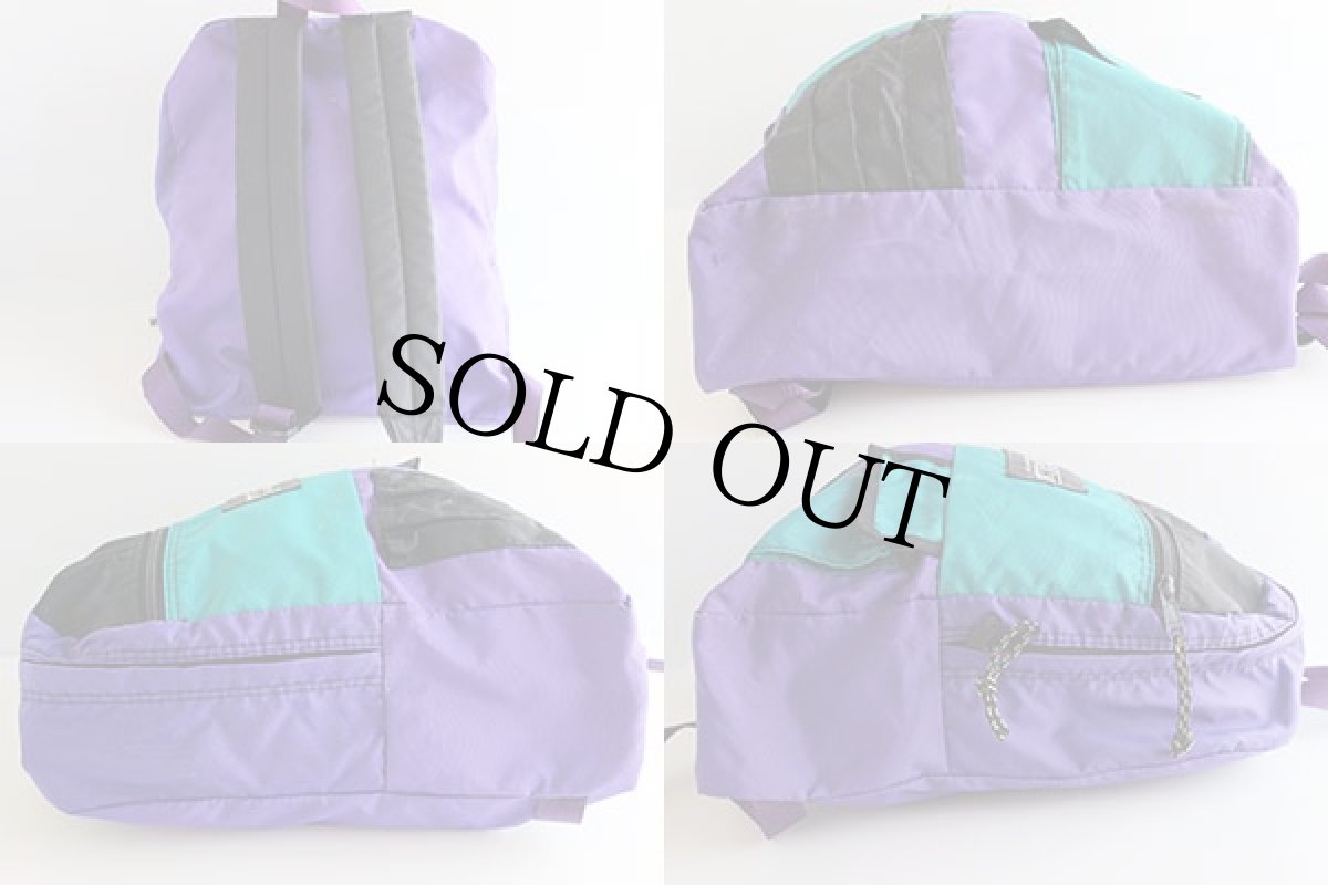 画像2: 90s USA製 JANSPORTジャンスポーツ マルチカラー リュックサック (2)