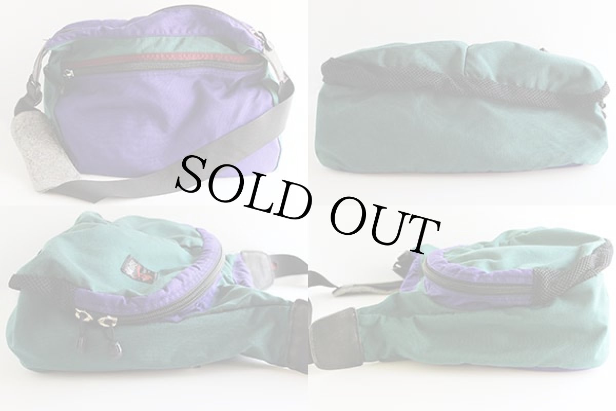 画像2: USA製 overlandオーバーランド マルチカラー ショルダーバッグ (2)