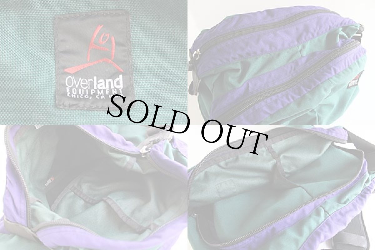 画像3: USA製 overlandオーバーランド マルチカラー ショルダーバッグ (3)