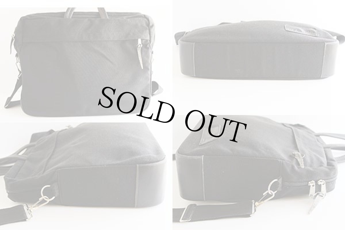 画像2: 80s USA製 EASTPAKイーストパック 2WAY ショルダーバッグ 黒 (2)