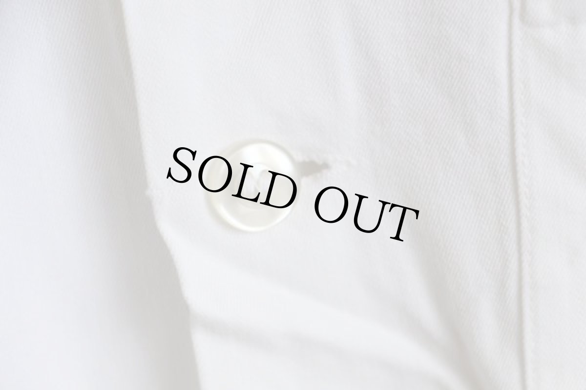 画像6: 60s MOSLEM フリーメイソン チェーン刺繍 ボウリングシャツ 白 M (6)