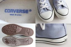 画像3: 90s USA製 CONVERSEコンバース ALL STARオールスター HI 薄青紫 5.5 (3)