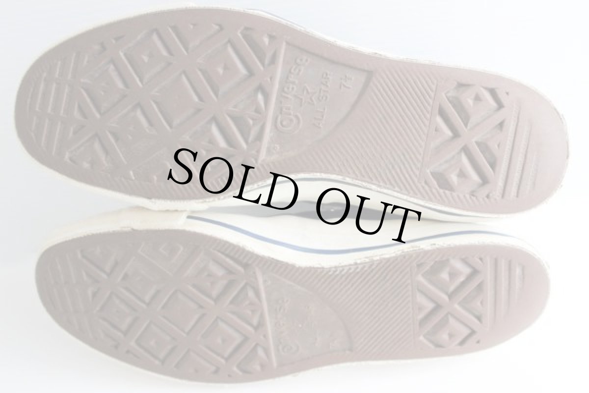 画像7: 80s USA製 CONVERSEコンバース ALL STARオールスター HI 当て布 紺 7.5 (7)