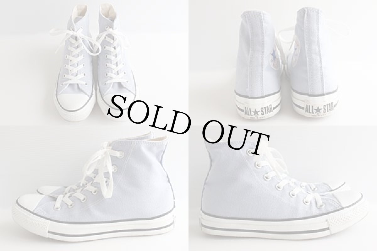 画像2: 90s USA製 CONVERSEコンバース ALL STARオールスター HI 薄青紫 5.5 (2)