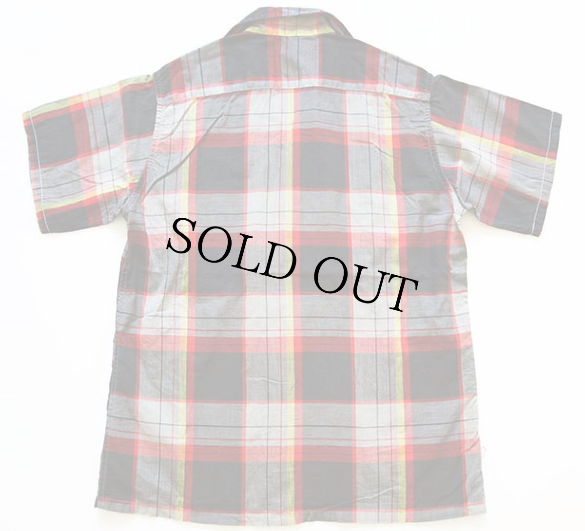 画像2: 50s PENNEY'S TOWNCRAFT チェック 半袖コットンシャツ S (2)