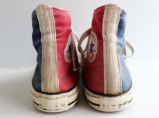 画像5: 80s USA製 CONVERSEコンバース ALL STARオールスターHI 当て布 マルチカラー 7.5 (5)