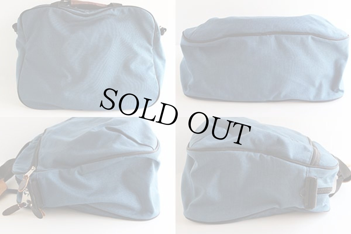 画像2: USA製 BYER ナイロン ハンドバッグ 紺 (2)