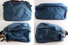 画像2: USA製 BYER ナイロン ハンドバッグ 紺 (2)