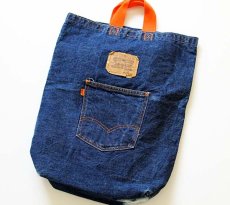 画像1: 70s Levi'sリーバイス デニム トートバッグ (1)