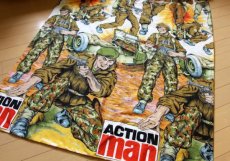 画像1: 70s ACTION man アクションマン シーツ (1)