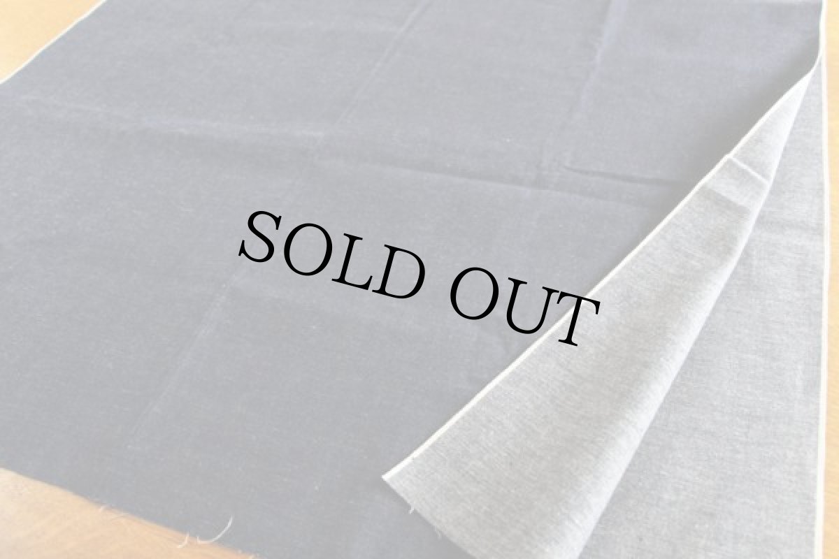 画像2: ビンテージ 耳付き インディゴ デニム 生地 (2)