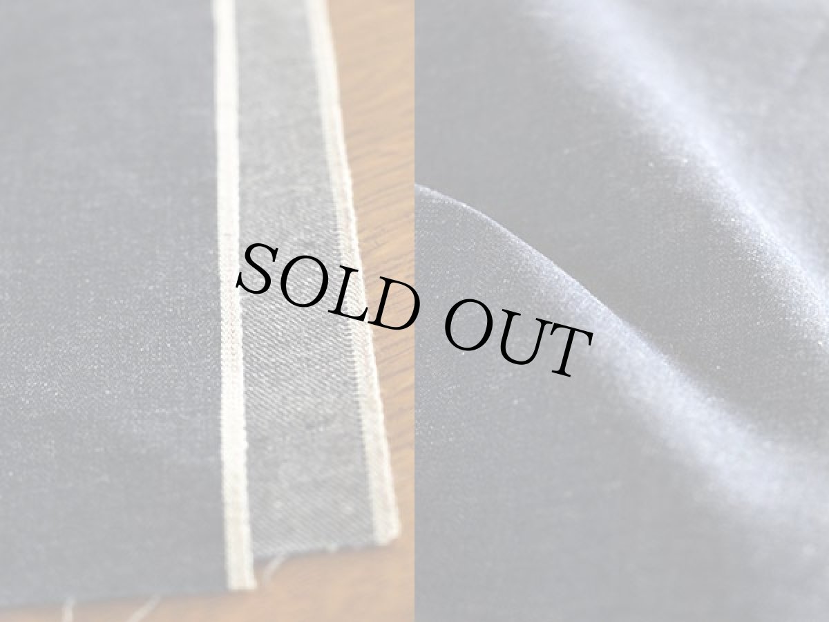 画像3: ビンテージ 耳付き インディゴ デニム 生地 (3)