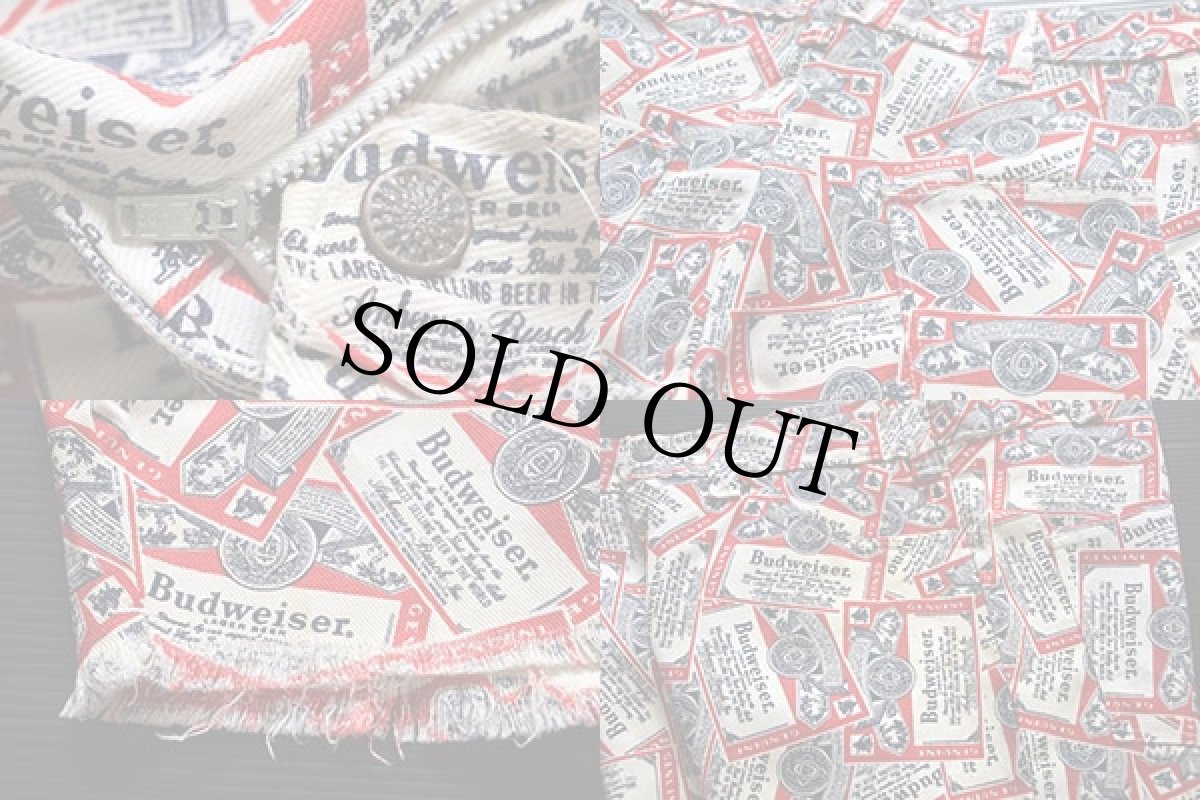 画像3: 70s Budweiserバドワイザー 総柄 カットオフ ショートパンツ★ショーツ (3)