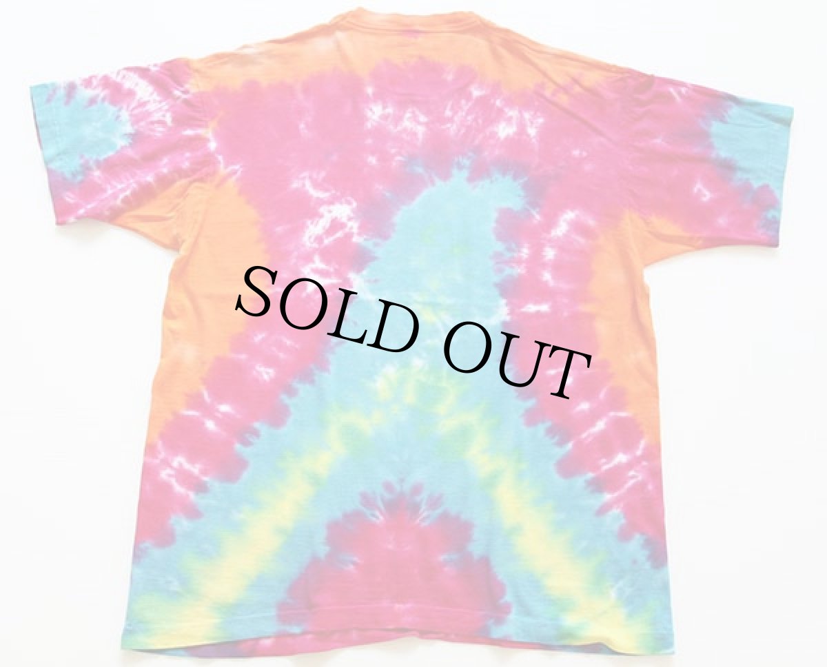 画像2: 90s USA製 Grateful Dead グレイトフルデッド タイダイ染め バンドTシャツ XL (2)