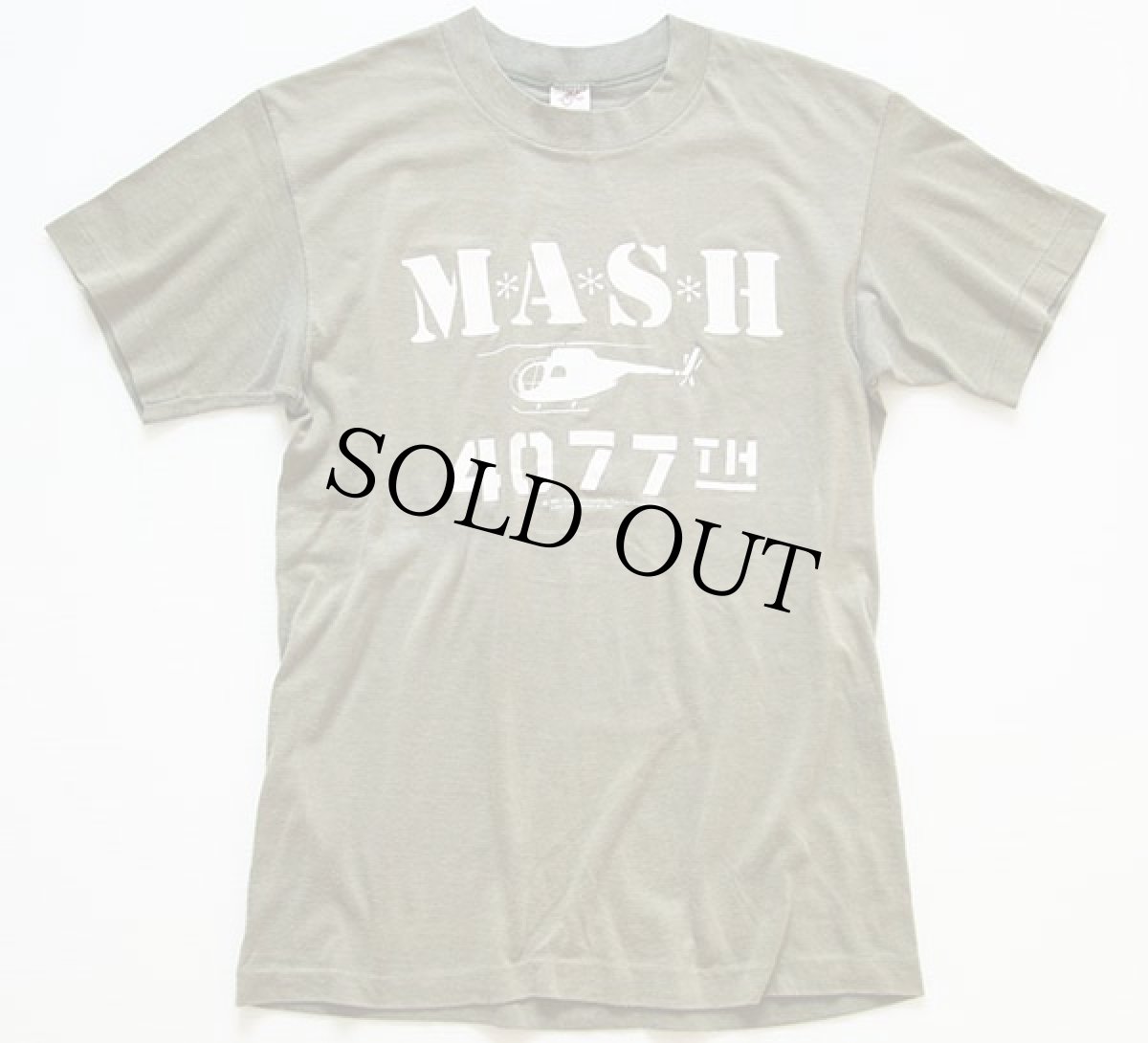 画像2: 80s USA製 MASH Tシャツ オリーブ M (2)