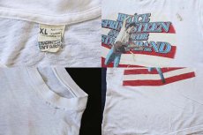 画像3: 80s USA製 Bruce Springsteenブルーススプリングスティーン ツアー ノースリーブ コットンTシャツ (3)