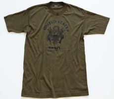 画像2: 80s UNITED STATES ARMY Tシャツ オリーブ (2)