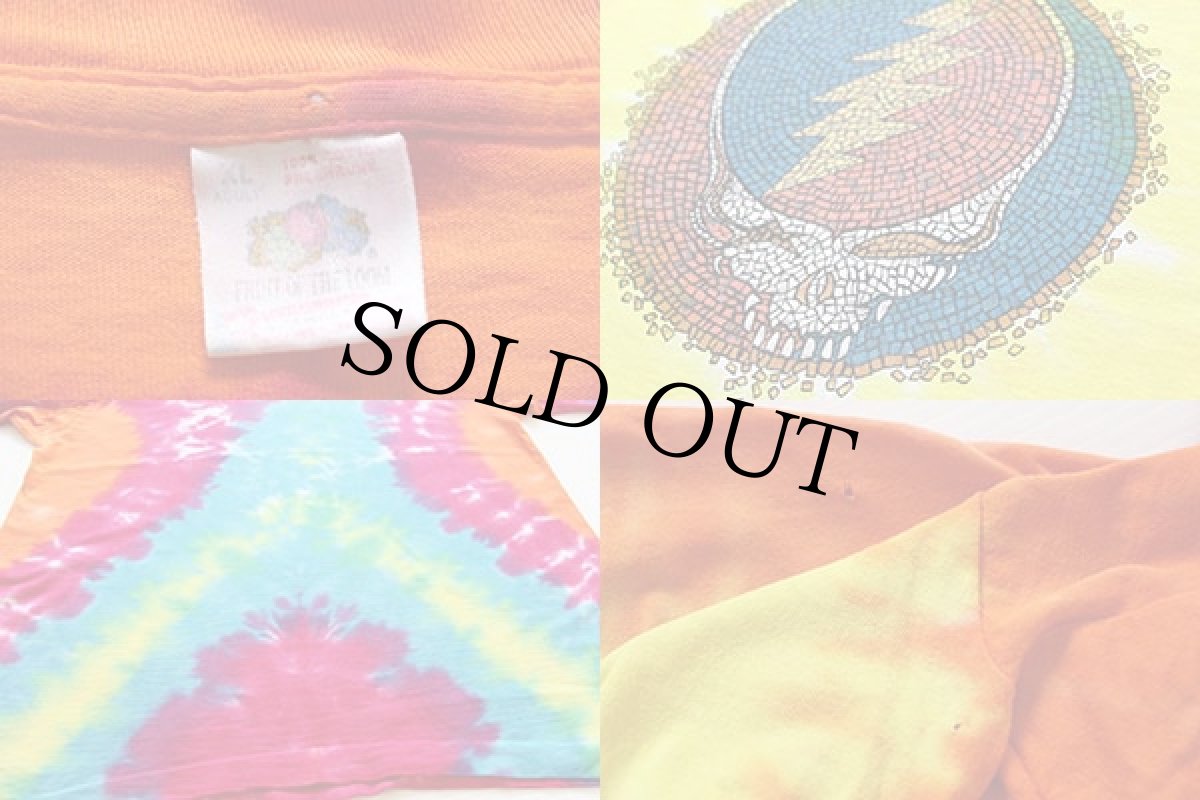 画像3: 90s USA製 Grateful Dead グレイトフルデッド タイダイ染め バンドTシャツ XL (3)