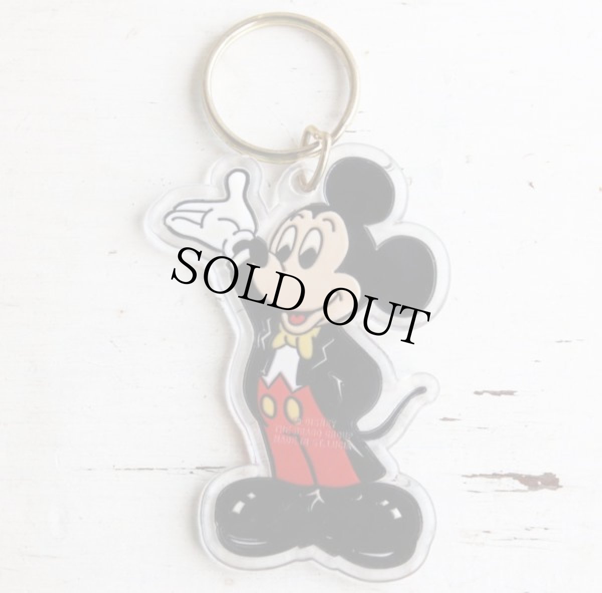 画像2: 80s ミッキー マウス キーホルダー (2)