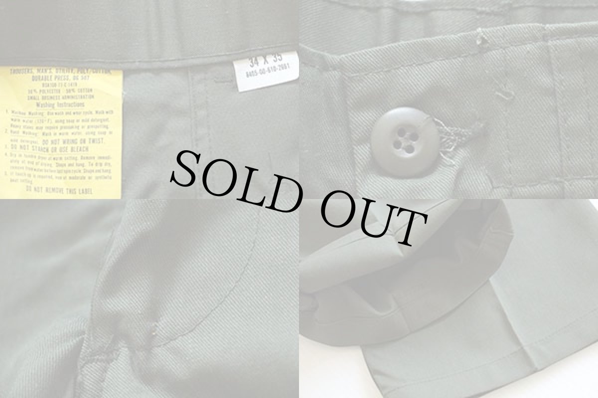 画像3: デッドストック★70s 米軍 ユーティリティ ベイカーパンツ w34 (3)