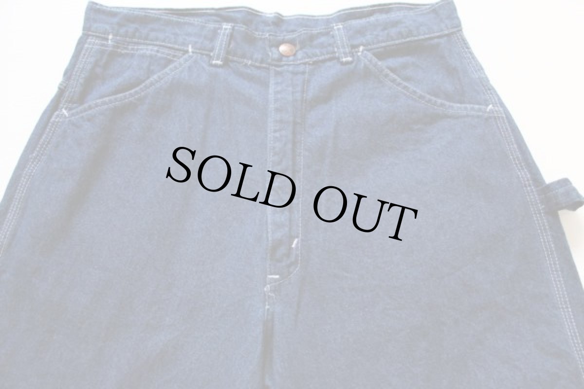 画像2: 80s USA製 WASHINGTON DEE CEE デニム ペインターパンツ w33 (2)